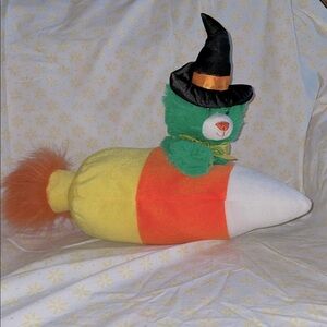 Halloween/candy corn bear by National Enterrainment Network, 15” x 6”